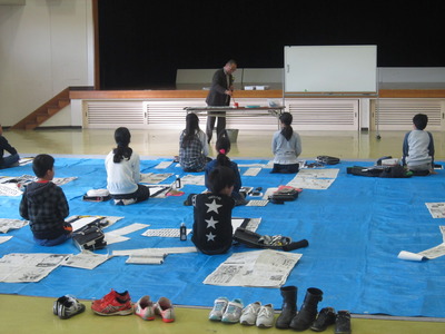 ウインター学力アップ教室(書道)