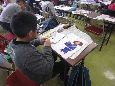 ウインター学力アップ教室(工作)