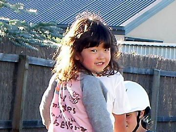 子供大興奮
