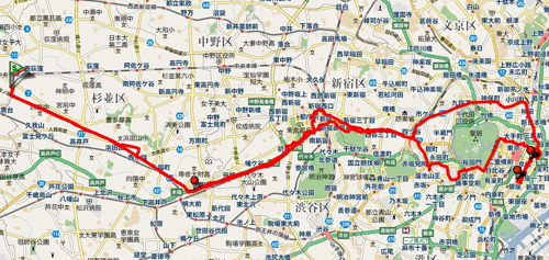 ある日の道程