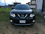 HNT32,エクストレイル,ディーラーオプション,LEDフォグ,取り付け