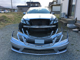 W212,E63,フロントバンパー,交換,DIY