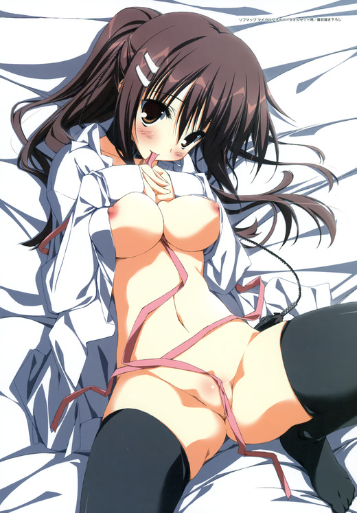 素晴らしき日々：水上由岐【はだかYシャツ】エロ画像（イラスト：籠目）