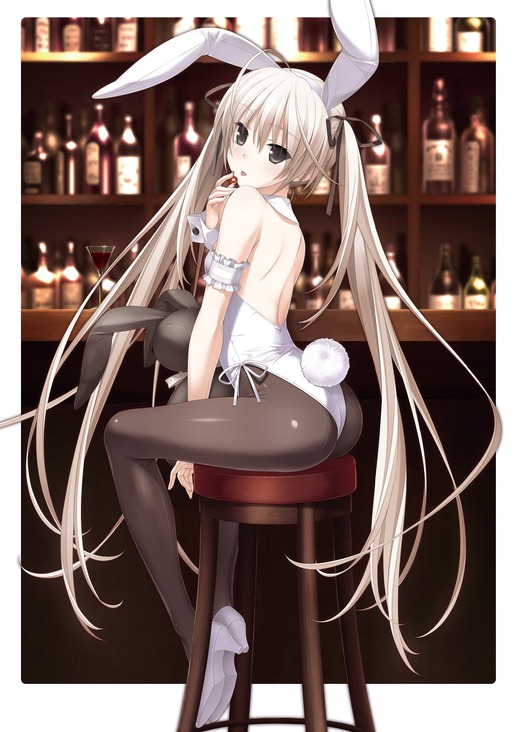 ヨスガノソラ【春日野 穹】白バニー 画像（イラスト：橋本タカシ）