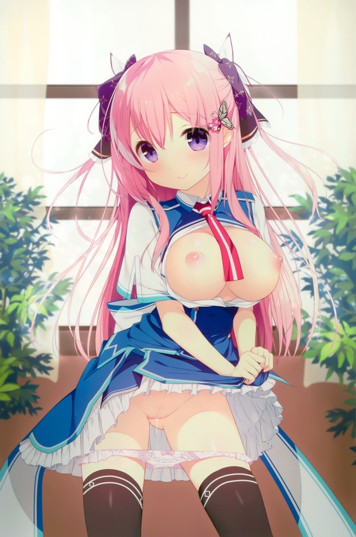 絆きらめく恋いろは【藍原しおん】おっぱい エロ画像（イラスト：うすめ四郎）