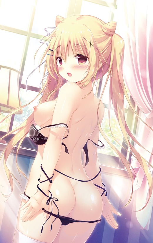 しゅがてん！【ショコラ】下着脱ぎかけ エロ画像（イラスト：しらたま）