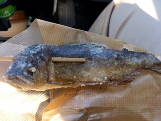鮎の唐揚げ