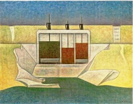 穏やかな心の反映◇牛島憲之の絵画｜よいのはる 絵画高額査定は ART