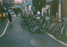 鷺ノ宮駅前迷惑自転車