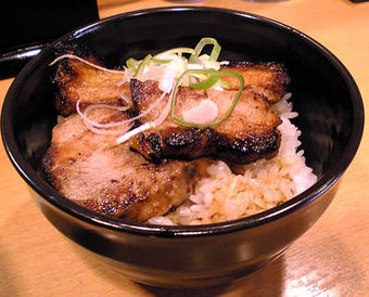 20090705秋龍 国産豚のミニあぶりチャーシュー丼