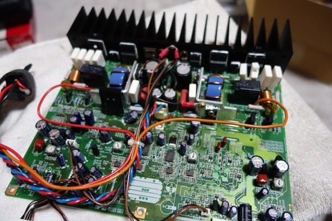 Roland RAD SRA-200E 3号機のメインボードのチェックと部品交換