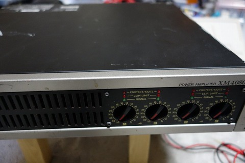 YAMAHA XM4080 ジャンクをリカバリーします : アンプジャンカーのblog YAMAHA XM4080 ジャンクをリカバリーします : アンプジャンカーのblog