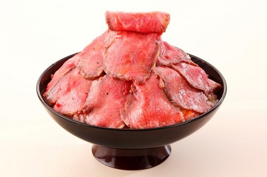 柿安 ローストビーフ丼