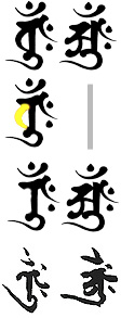 金胎大日の対校