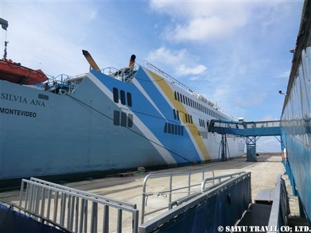 アルゼンチン~ウルグアイをつなぐフェリー