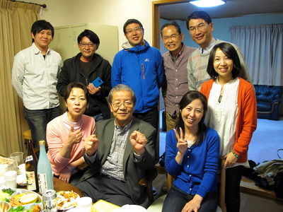 飯田氏を慕う面々(笑)