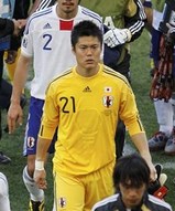 日本代表の守護神・川島選手