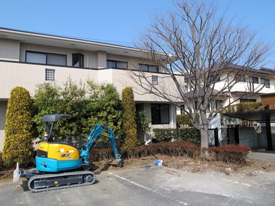 医院外構工事2