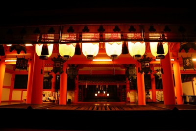 早朝の厳島神社2