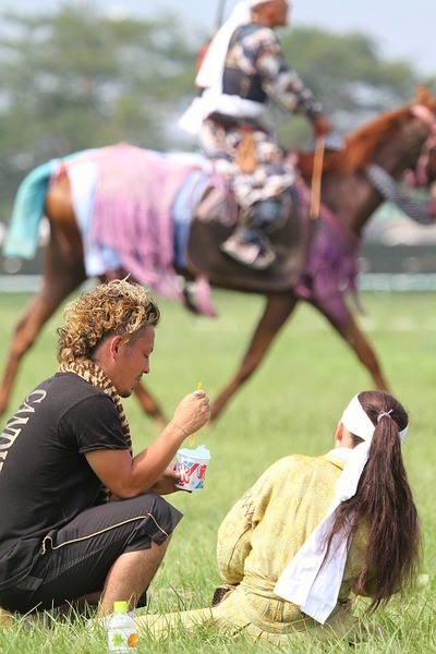 相馬野馬追のラスト