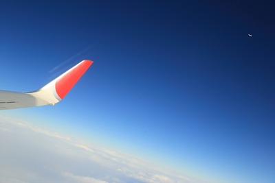点に見えるような飛行機が・・・1