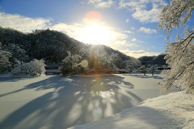 雪の朝1