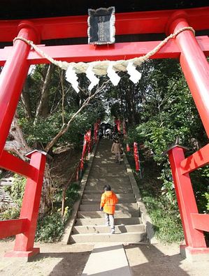 初詣(急階段に挑む)