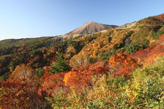 磐梯スカイラインの「天狗の庭」