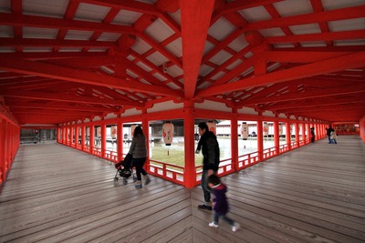 早朝の厳島神社6