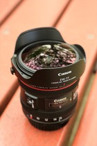 魚眼も撮れる広角レンズ