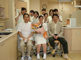 3月・・・酒井歯科医院も卒業式