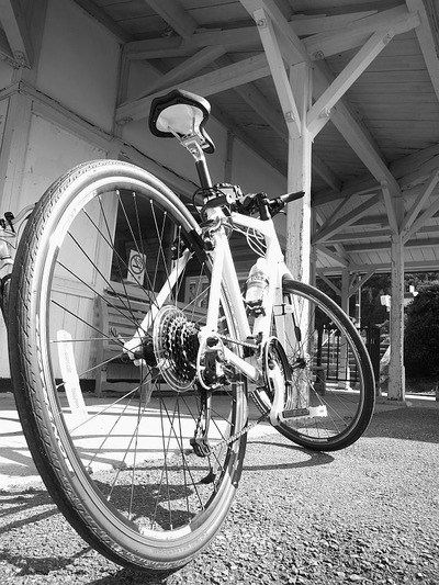 自転車のある駅1