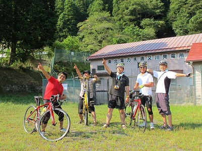 夏井川下りのサイクリング５