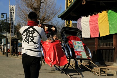 嚴島神社・人力車2