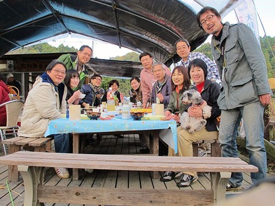 大和田自然農園さんにて芋煮会5