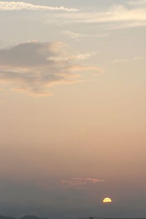 夕暮れ時