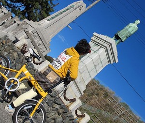 中田市長の銅像