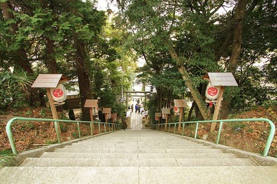 大國魂神社の階段