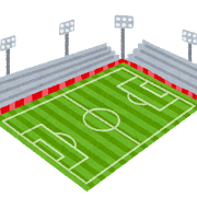 サッカー会場