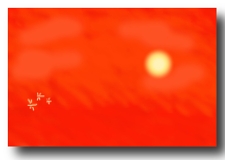 デザイン32夕焼けトンボ