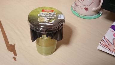 絹ごし抹茶プリンパフェ