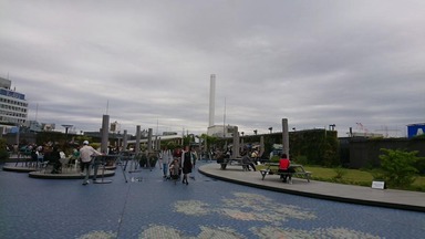 池袋西武屋上