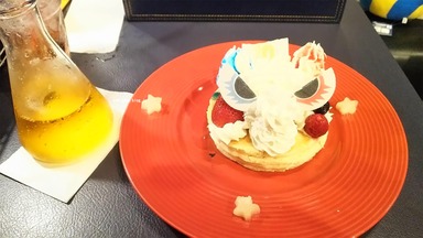 灼零龍エルゼリオン10周年記念パンケーキ
