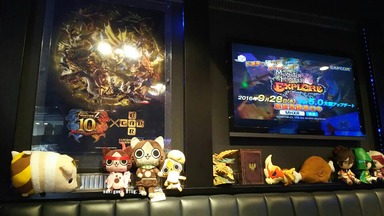 CAPCOM BAR店内