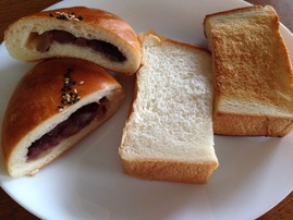 あんじゅ 食パン&りんごあんぱん