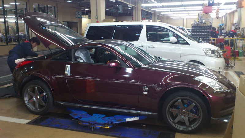 Z33パフォーマンスダンパーKit取り付け : Super Autobacs sunshine