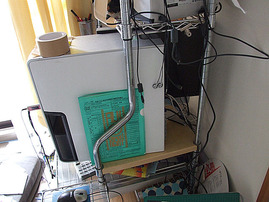 ハードが前にせり出した