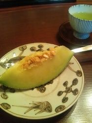 萬露亭メロン1