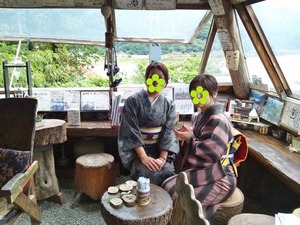 着物でお茶ぼっこ2