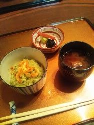 萬露亭ごはん1